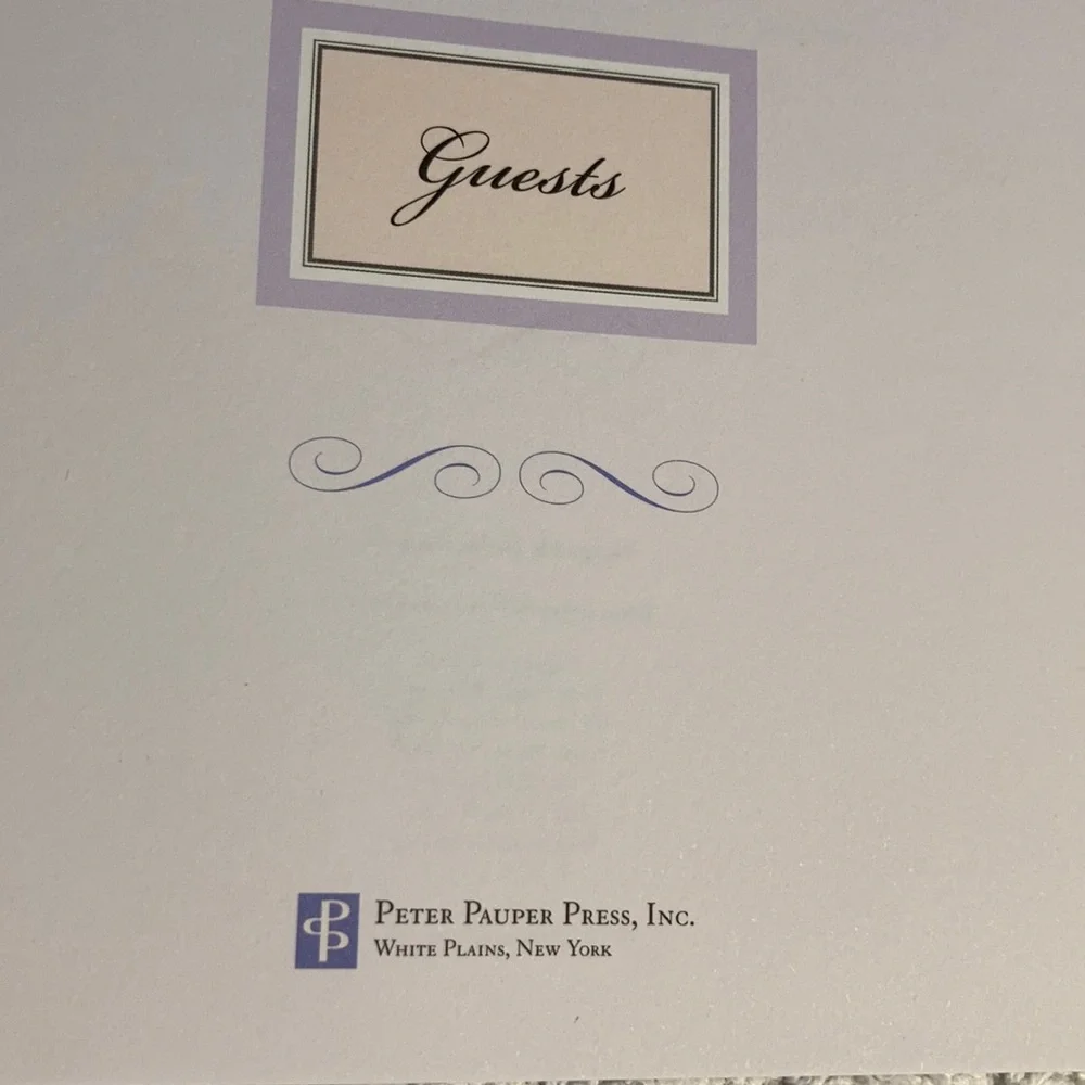 Bundle of cards invitations placecards guest book